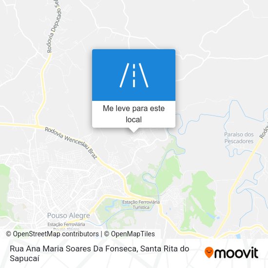 Rua Ana Maria Soares Da Fonseca mapa