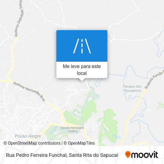 Rua Pedro Ferreira Funchal mapa