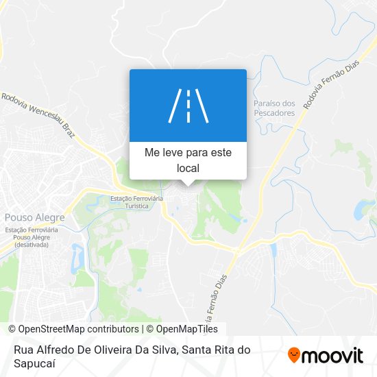 Rua Alfredo De Oliveira Da Silva mapa