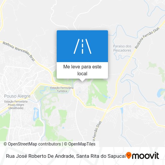 Rua José Roberto De Andrade mapa