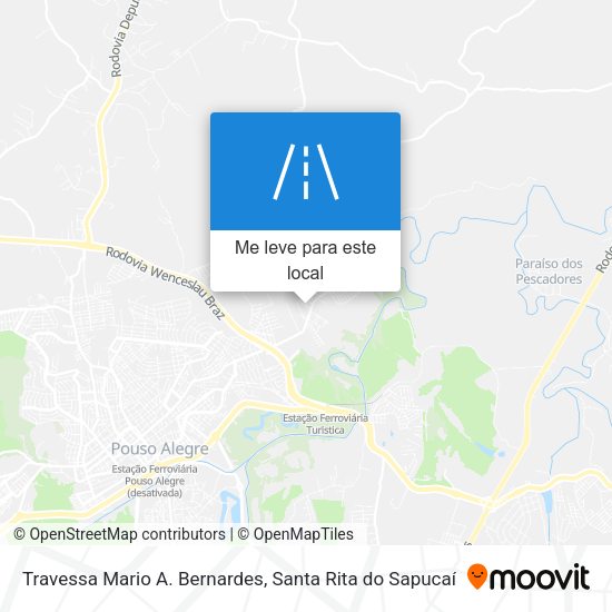 Travessa Mario A. Bernardes mapa