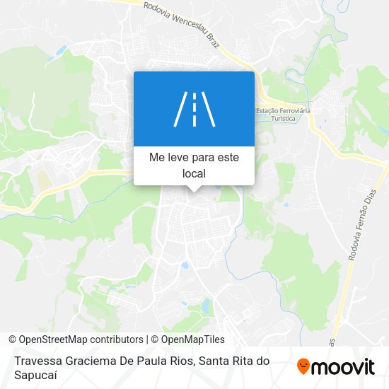 Travessa Graciema De Paula Rios mapa