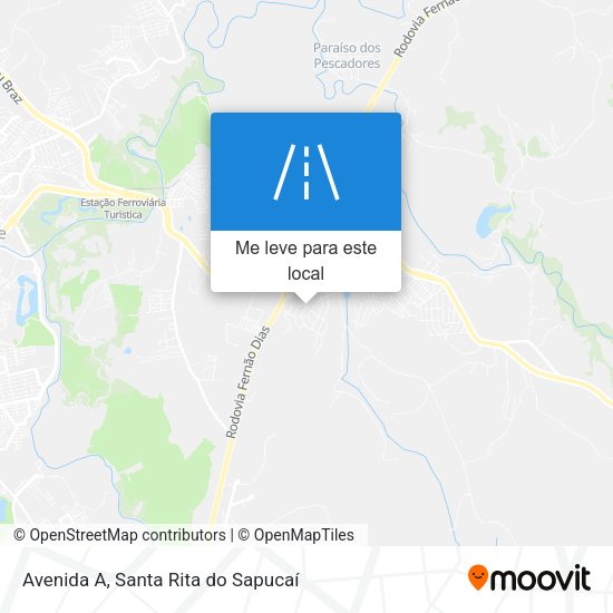 Avenida A mapa