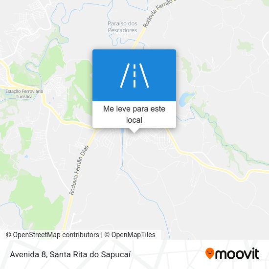 Avenida 8 mapa