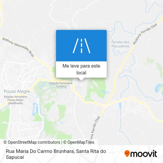 Rua Maria Do Carmo Brunhara mapa
