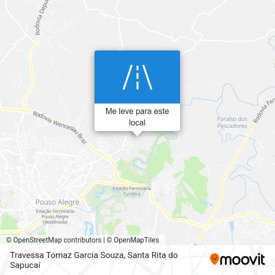 Travessa Tomaz Garcia Souza mapa