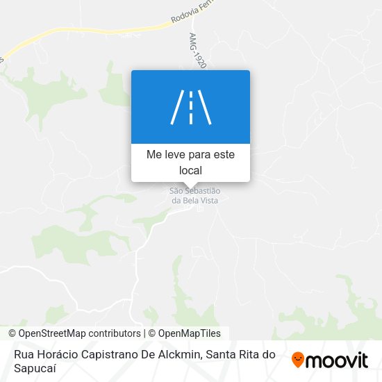 Rua Horácio Capistrano De Alckmin mapa