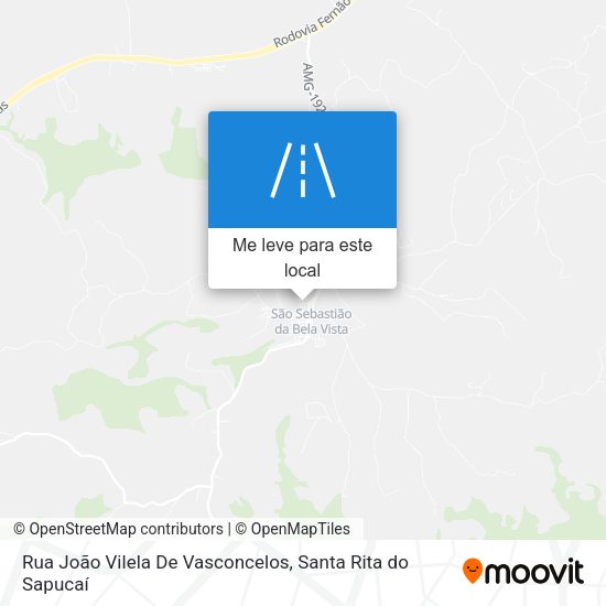 Rua João Vilela De Vasconcelos mapa
