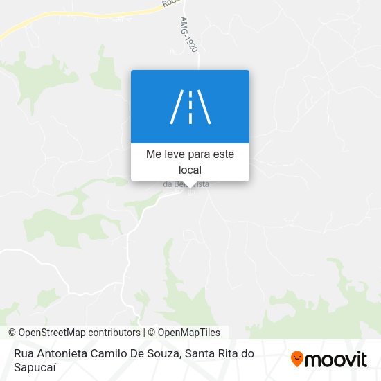 Rua Antonieta Camilo De Souza mapa