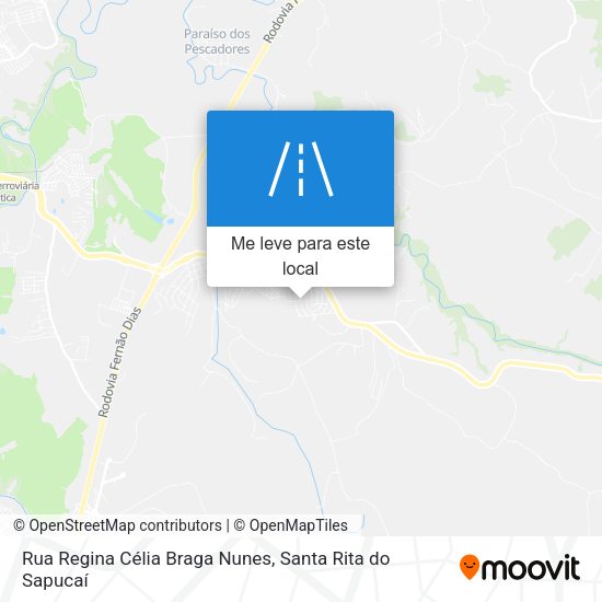 Rua Regina Célia Braga Nunes mapa