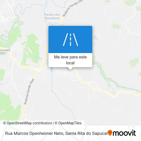 Rua Marcos Openheimer Neto mapa