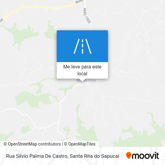 Rua Silvio Palma De Castro mapa