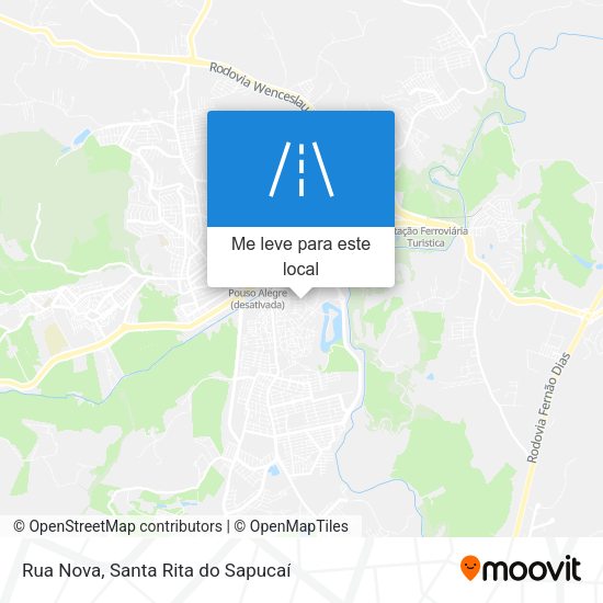 Rua Nova mapa