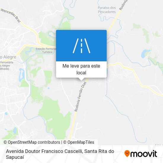 Avenida Doutor Francisco Cascelli mapa