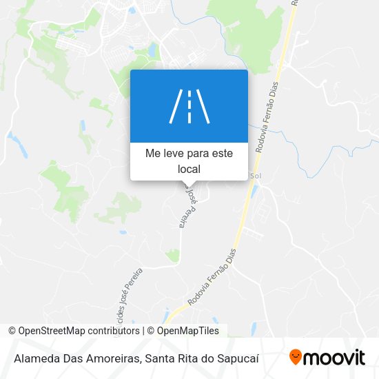 Alameda Das Amoreiras mapa