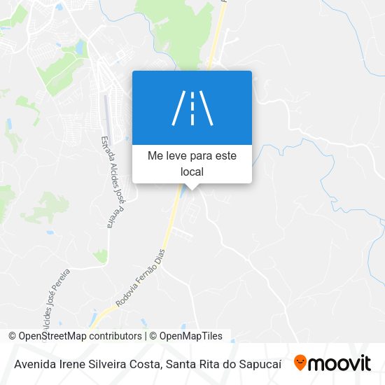 Avenida Irene Silveira Costa mapa