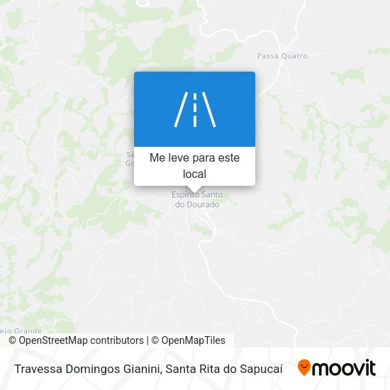 Travessa Domingos Gianini mapa