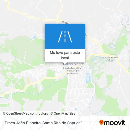 Praça João Pinheiro mapa