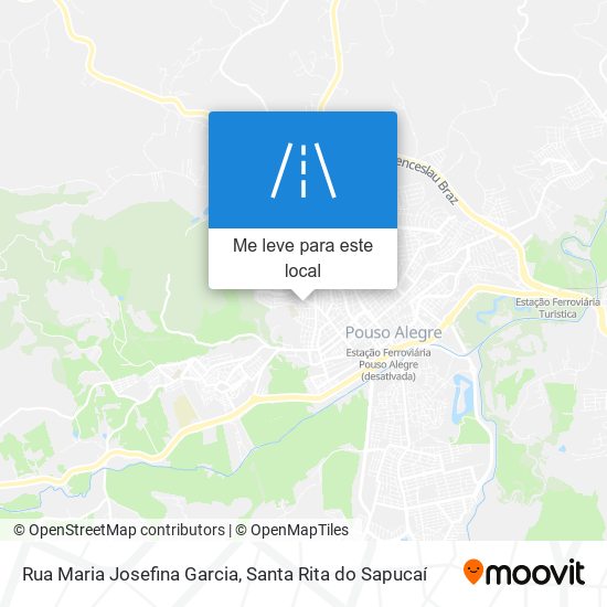Rua Maria Josefina Garcia mapa
