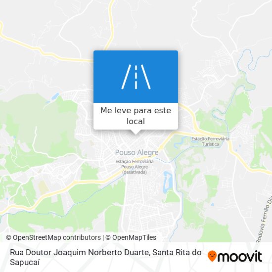 Rua Doutor Joaquim Norberto Duarte mapa