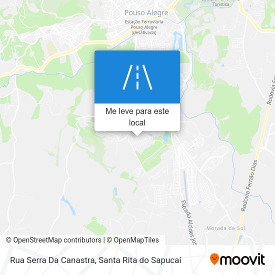 Rua Serra Da Canastra mapa