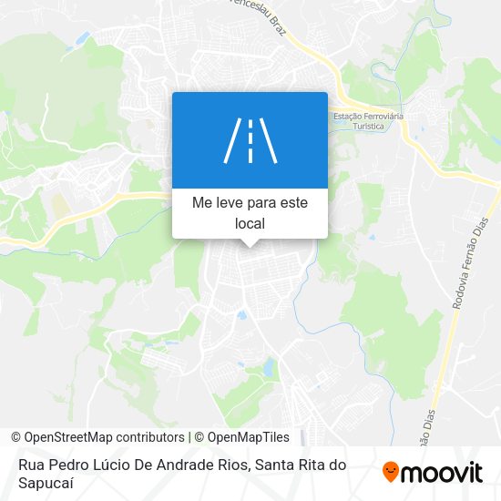 Rua Pedro Lúcio De Andrade Rios mapa