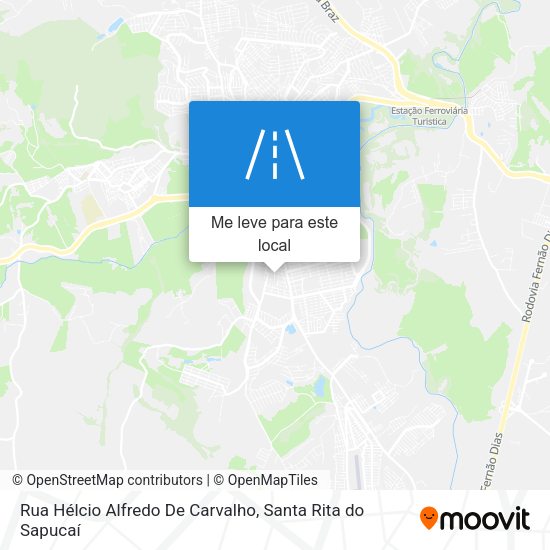 Rua Hélcio Alfredo De Carvalho mapa