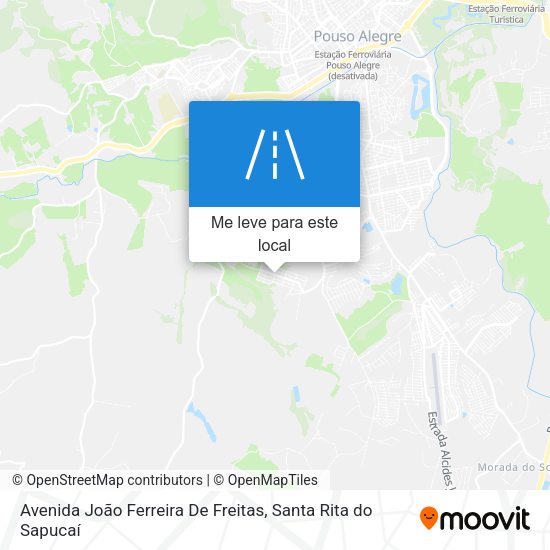 Avenida João Ferreira De Freitas mapa