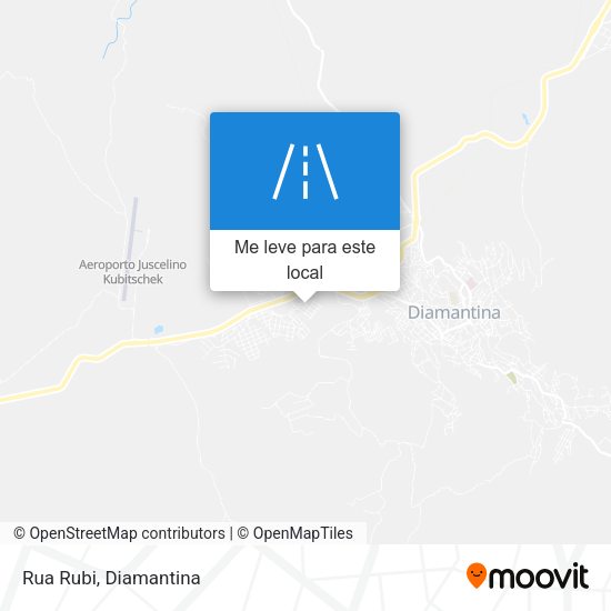 Rua Rubi mapa
