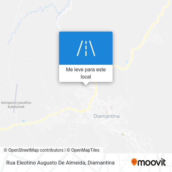 Rua Eleotino Augusto De Almeida mapa
