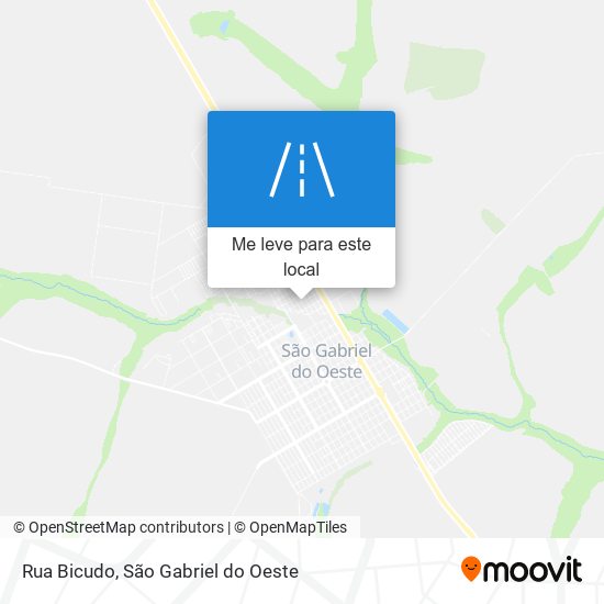 Rua Bicudo mapa