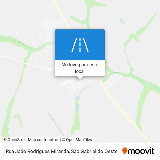 Rua João Rodrigues Miranda mapa