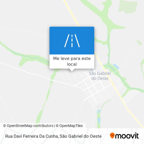 Rua Davi Ferreira Da Cunha mapa