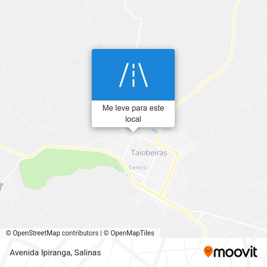 Avenida Ipiranga mapa