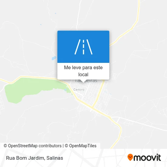 Rua Bom Jardim mapa