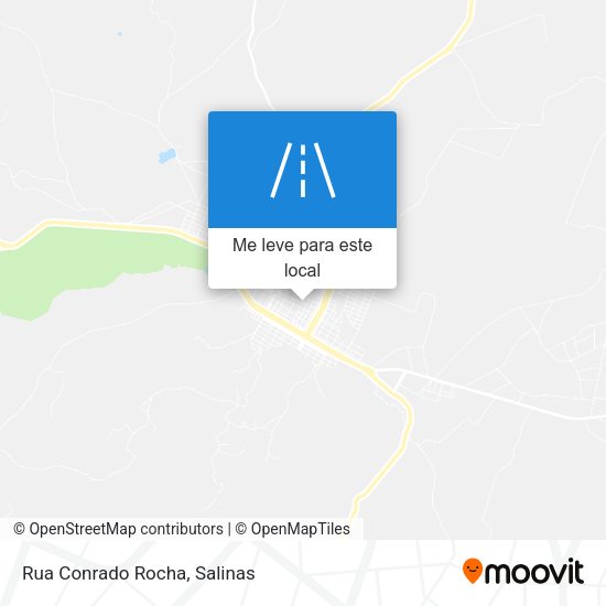 Rua Conrado Rocha mapa