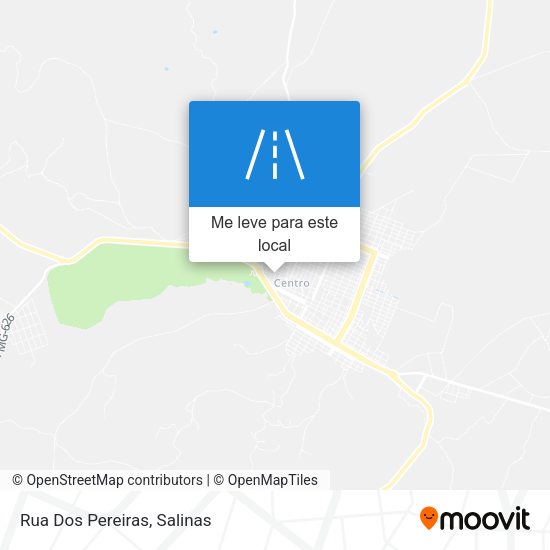 Rua Dos Pereiras mapa