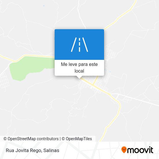 Rua Jovita Rego mapa