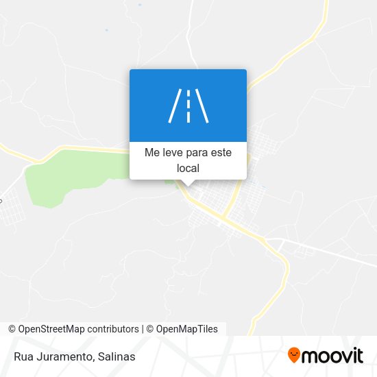 Rua Juramento mapa