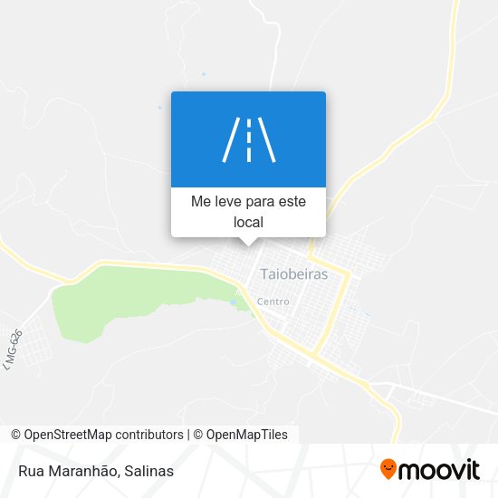 Rua Maranhão mapa