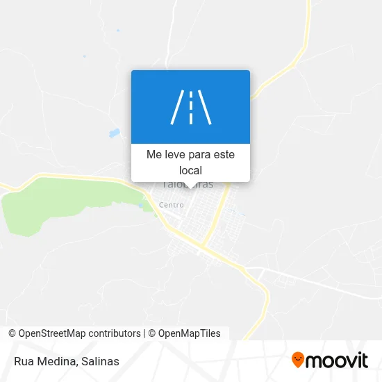 Rua Medina mapa