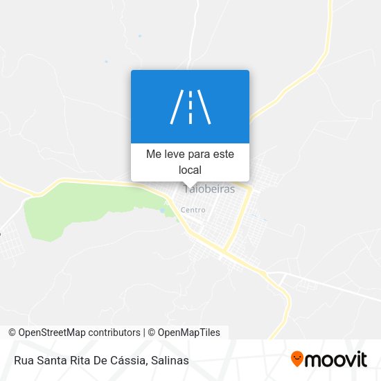 Rua Santa Rita De Cássia mapa