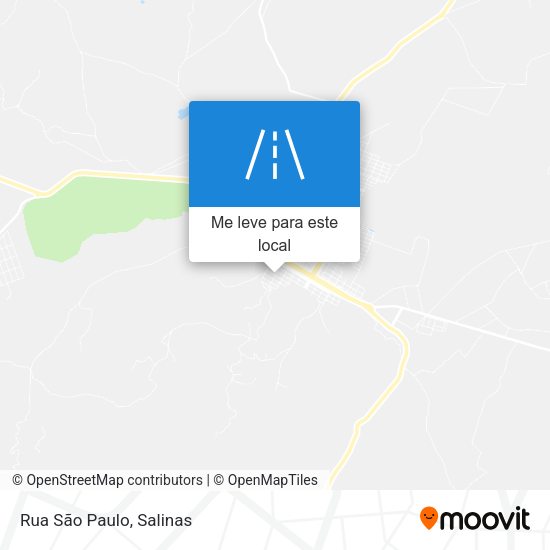 Rua São Paulo mapa