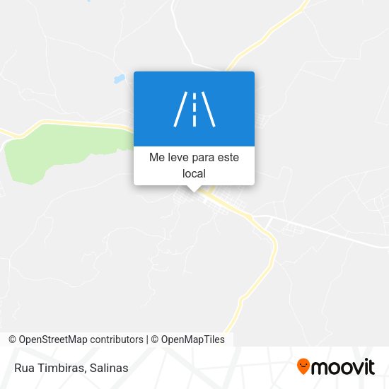 Rua Timbiras mapa
