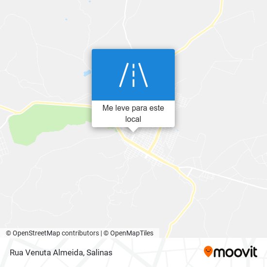 Rua Venuta Almeida mapa