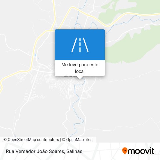 Rua Vereador João Soares mapa