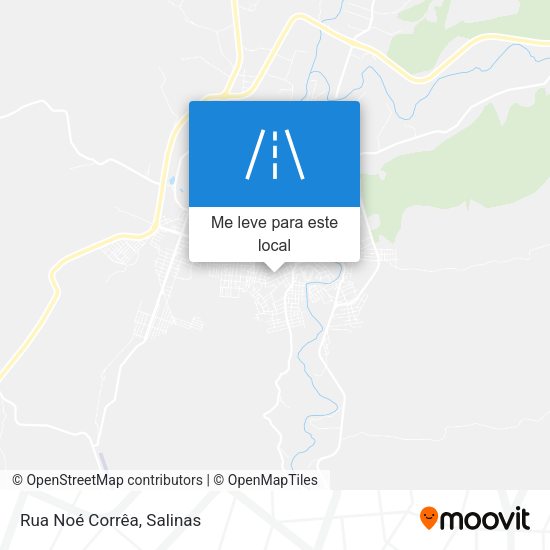 Rua Noé Corrêa mapa