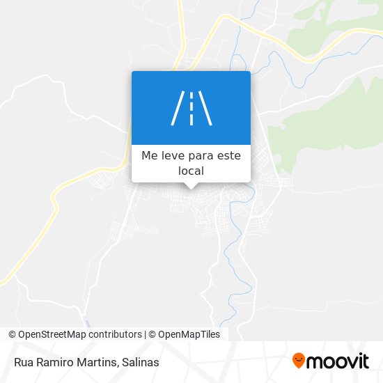Rua Ramiro Martins mapa