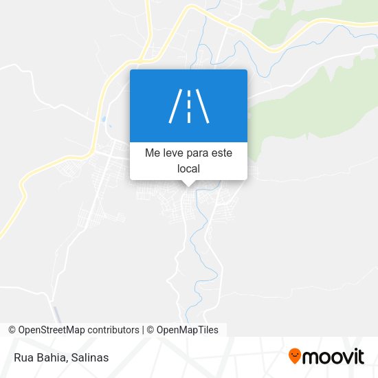 Rua Bahia mapa