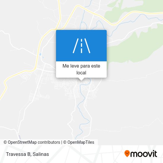 Travessa B mapa